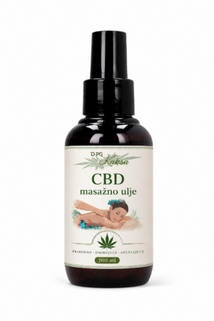 CBD  Masažno ulje  200 ml