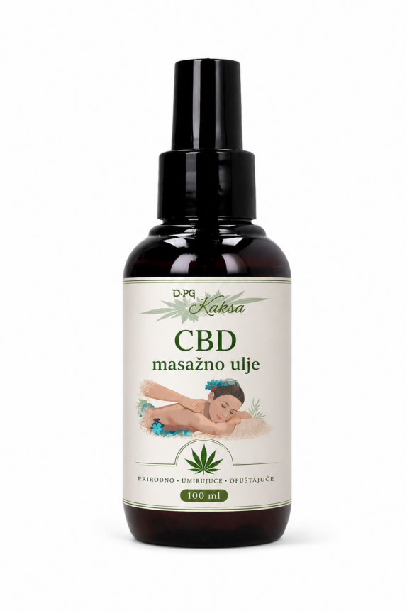 CBD  Masažno ulje 100 ml