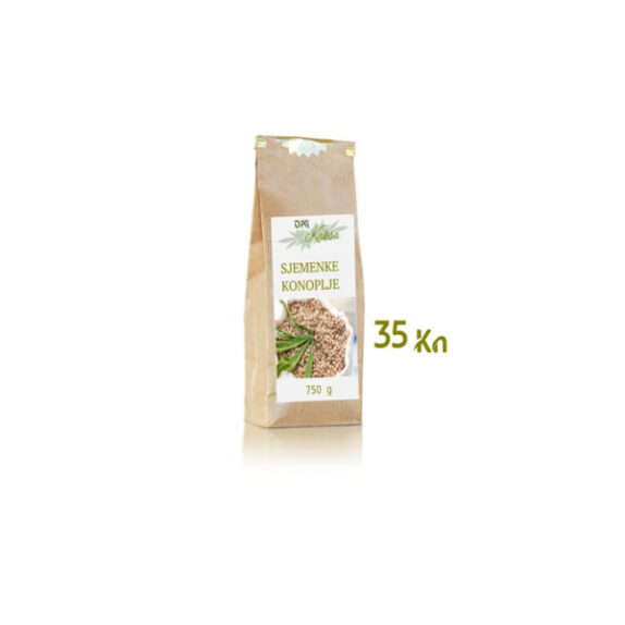 sjeme konoplje 750g CJELOVITE SJEMENKE KONOPLJE 750g